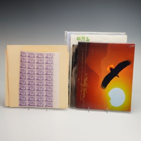 8pc Assorted Commemorative Stamp Collections