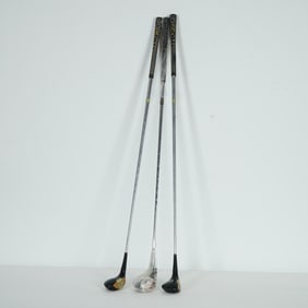 3pc MacGregor Wooden Head Golf Clubs
