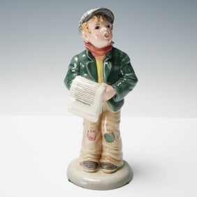 Wiener Keramos by Stefan Dakon Paperboy Porcelain Figurine