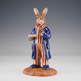 Royal Doulton Bunnykins Figurine, Aussie Breakfast DB514