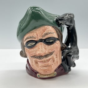 Dick Turpin (Horse Handle) D6535 Small Doulton Character Jug