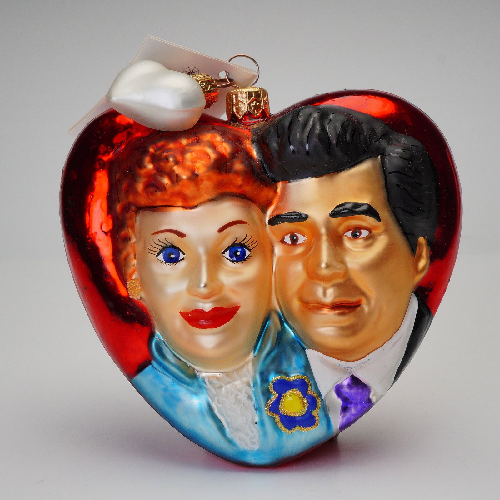 Christopher Radko I Love Lucy Ornament, With Love Lucy and Ricky (1 of 4)