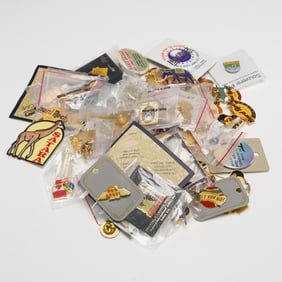 Lot of Assorted Enamel and Metal Pins