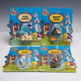 4pc Tyco Looney Tunes Collectible Figurines