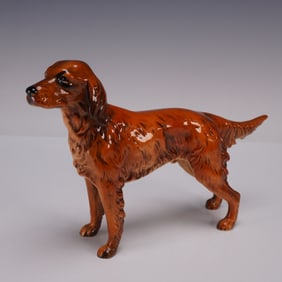Goebel Porcelain Figurine, Irish Setter Dog CH622