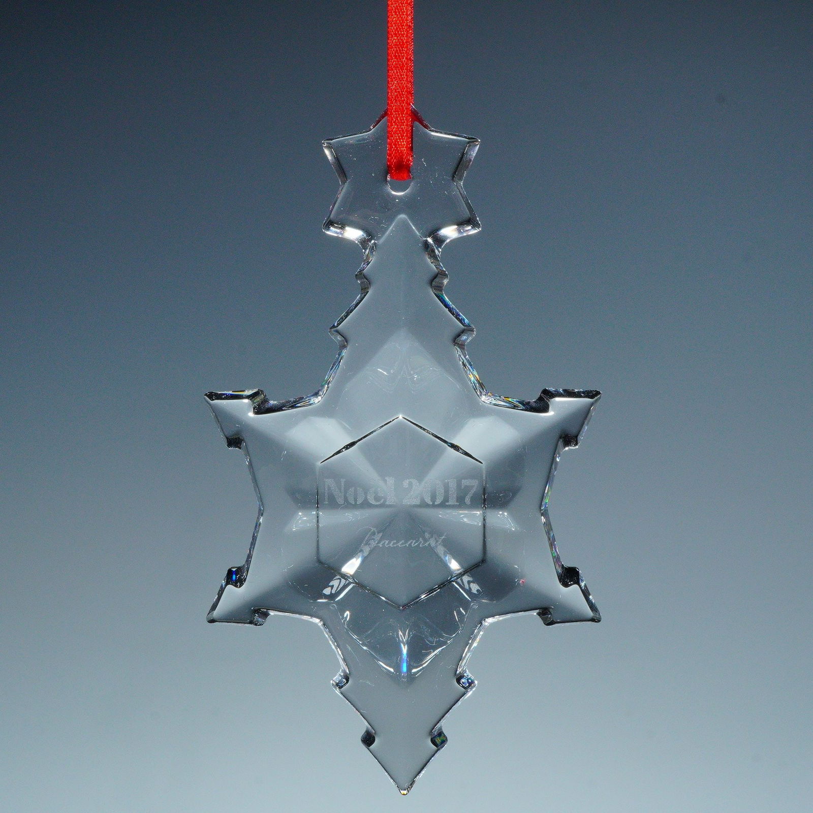 Baccarat Crystal Snowflake Christmas Ornament, Noel 2017 (1 of 3)