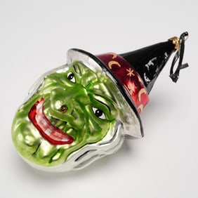 Christopher Radko Ornament, Green Witch