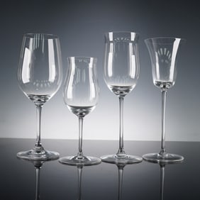 4pc Riedel Crystal Sommeliers Wine Glasses