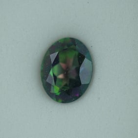 2.20 CT Mystic Green Topaz Oval Cut Gemstone