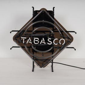 Tabasco Neon Advertising Sign