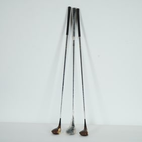 3pc MacGregor Wood Driver Golf Clubs