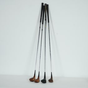 4pc MacGregor Tourney Wooden-Head Driver Golf Clubs