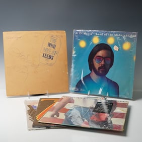 5pc Rock & Roll Vinyl Record Set, Al Di Meola, The Who, ZZ Top, Springsteen