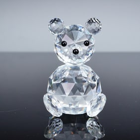 Swarovski Crystal Figurine, Teddy Bear