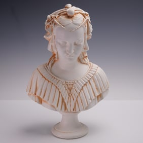 Classical Veiled Maiden Bust