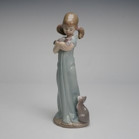 Lladro Porcelain Figurine, Don't Forget Me! 1005743