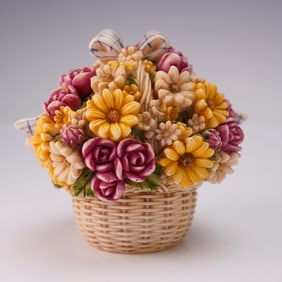 Harmony Ball Covered Box Figurine, First Steps