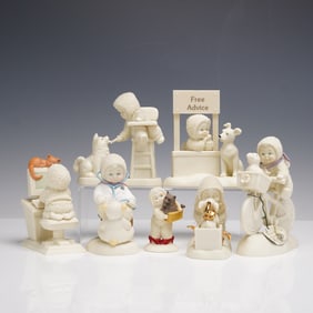 7pc Department 56 Snowbabies Figurines