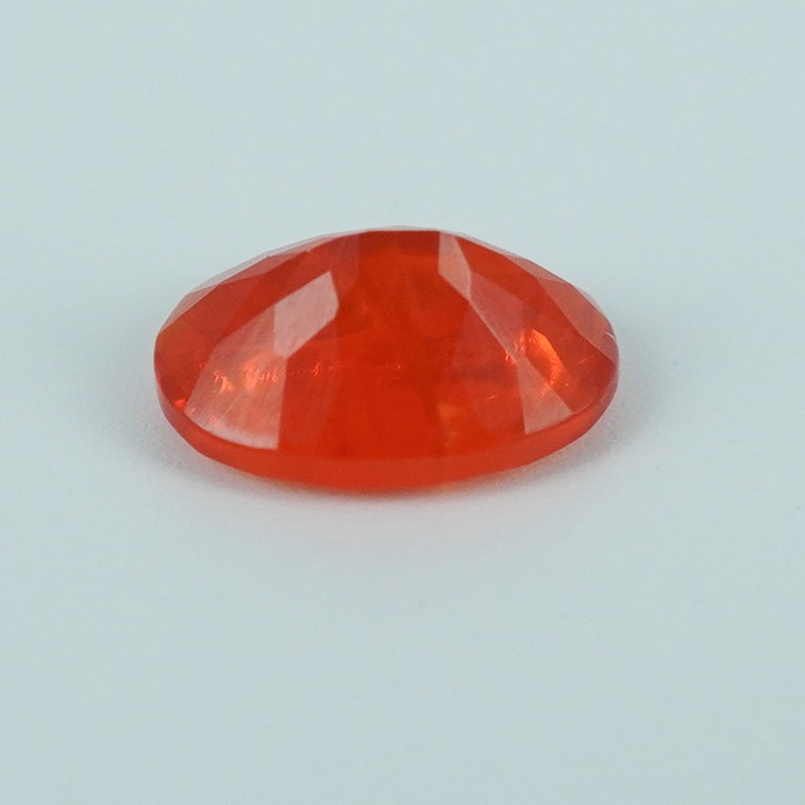 0.30 CT Mexican Fire Opal Oval Cut Gemstone (1 of 2)