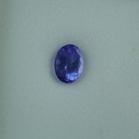 0.70 CT Tanzanite Oval Cut Gemstone