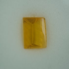 1.65 CT Brazilian Fire Opal Rectangle Cut Gemstone