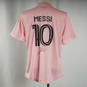 Lionel Messi Inter Miami CF Home Shirt w/ Autograph & COA