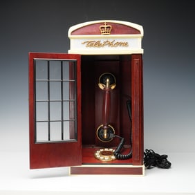 Spirit of St. Louis Back to the Oldies 1930s Style Telephone Booth Cabinet