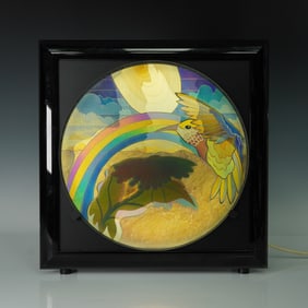Austine Studios Black Lacquer Lightbox, The Two of Us II