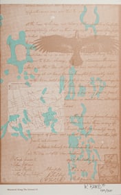 Rebecca Baird, Lithograph on Paper, Measuring #5, Signed & Numbered