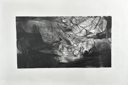 Unknown Artist, Lithograph Hands Signed