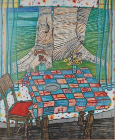 Friedensreich Hundertwasser (Austrian 1928-2000) Offset Lithograph Print