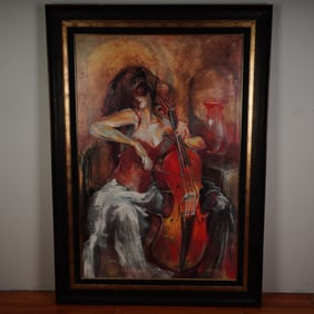 Lena Sotskova Hand-Enhanced Limited Edition Giclee on Canvas, Signed w/ COA