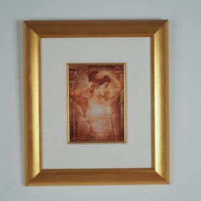 Richard Franklin, Limited Edition Color Giclee on Paper, Danae, Signed