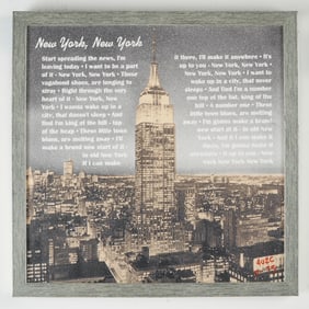 Ringo, Silkscreen on Canvas, New York New York - Hand Signed