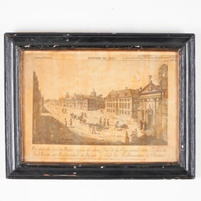 Vue d'Optique Engraving, Vue de Boston