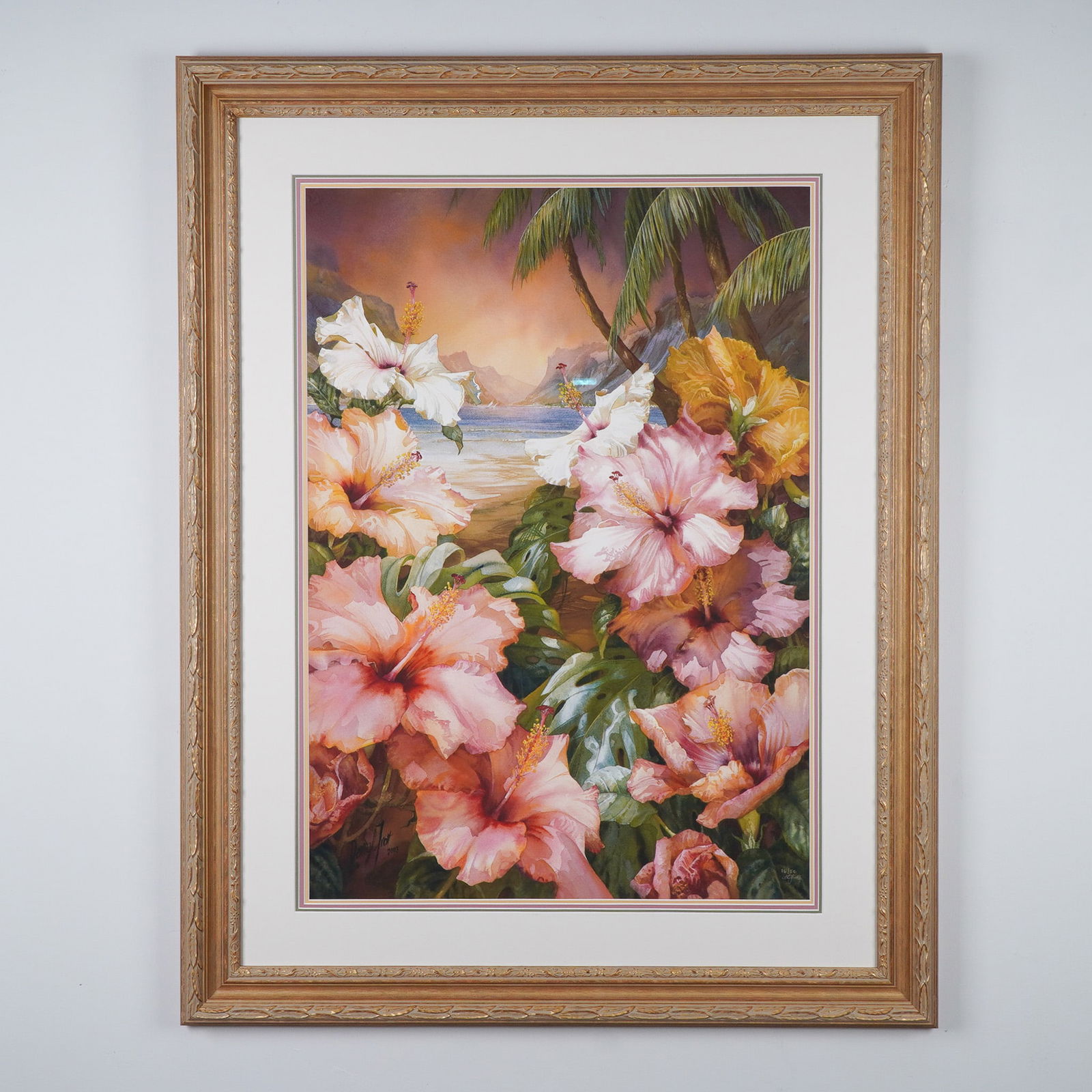 Darryl Trott, Limited Edition Giclee, Magnificent Magnolias, Signed (1 of 7)