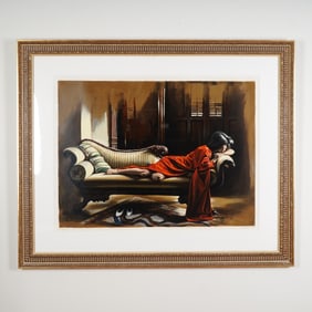 Harry McCormick, Serigraph on Paper, Suzie, Signed & Numbered