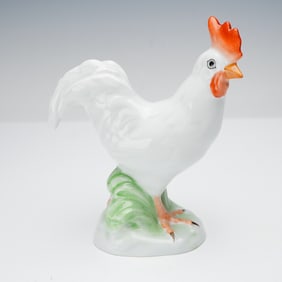 Herend Porcelain Figurine, Rooster