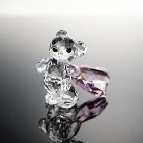 Swarovski Crystal Kris Bear Figurine, With You