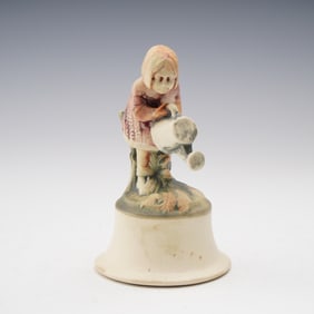 Weller Pottery Muskota Girl with Watering Can