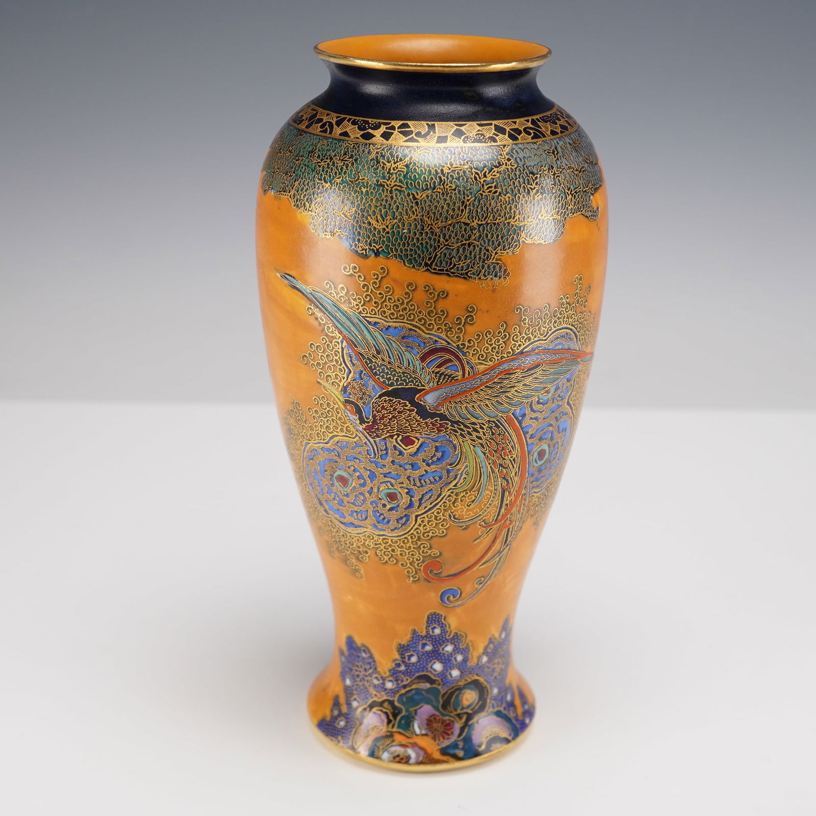 Carlton Ware Chinoiserie Vase (1 of 5)