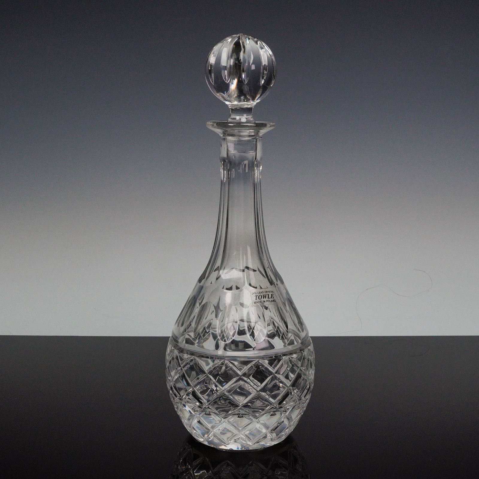 Towle Crystal Decanter with Stopper (1 of 6)
