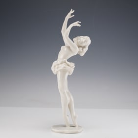 Hutschenreuther by Hans Achtziger Porcelain Ballerina Figurine