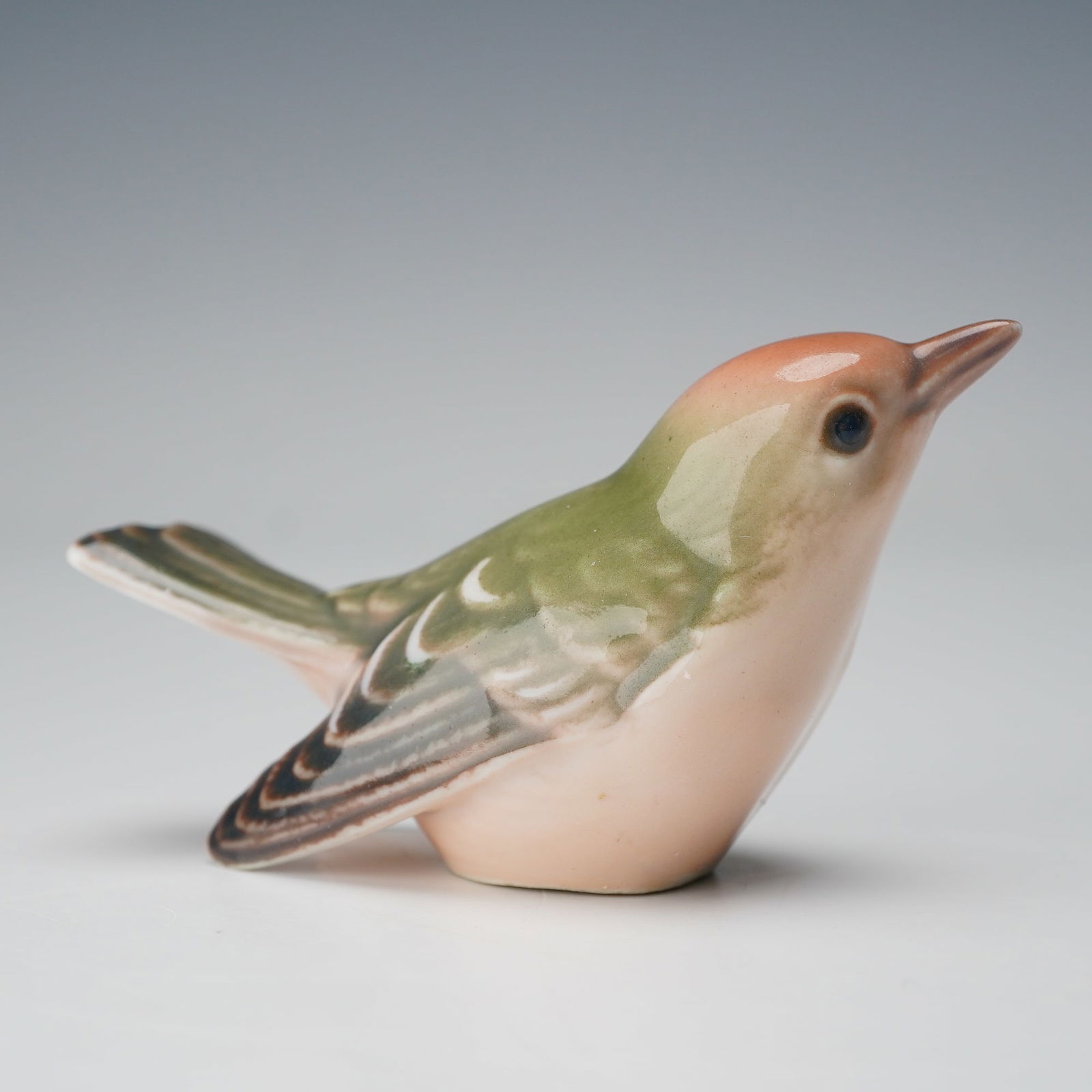 Dahl Jensen Porcelain Small Bird Figurine, Goldcrest (1 of 4)