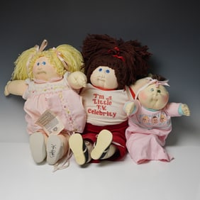 3pc Cabbage Patch Kids & Baby, TV Celebrity, Lani Chloe
