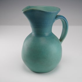 Van Briggle Pottery Turquoise Creamer Pitcher