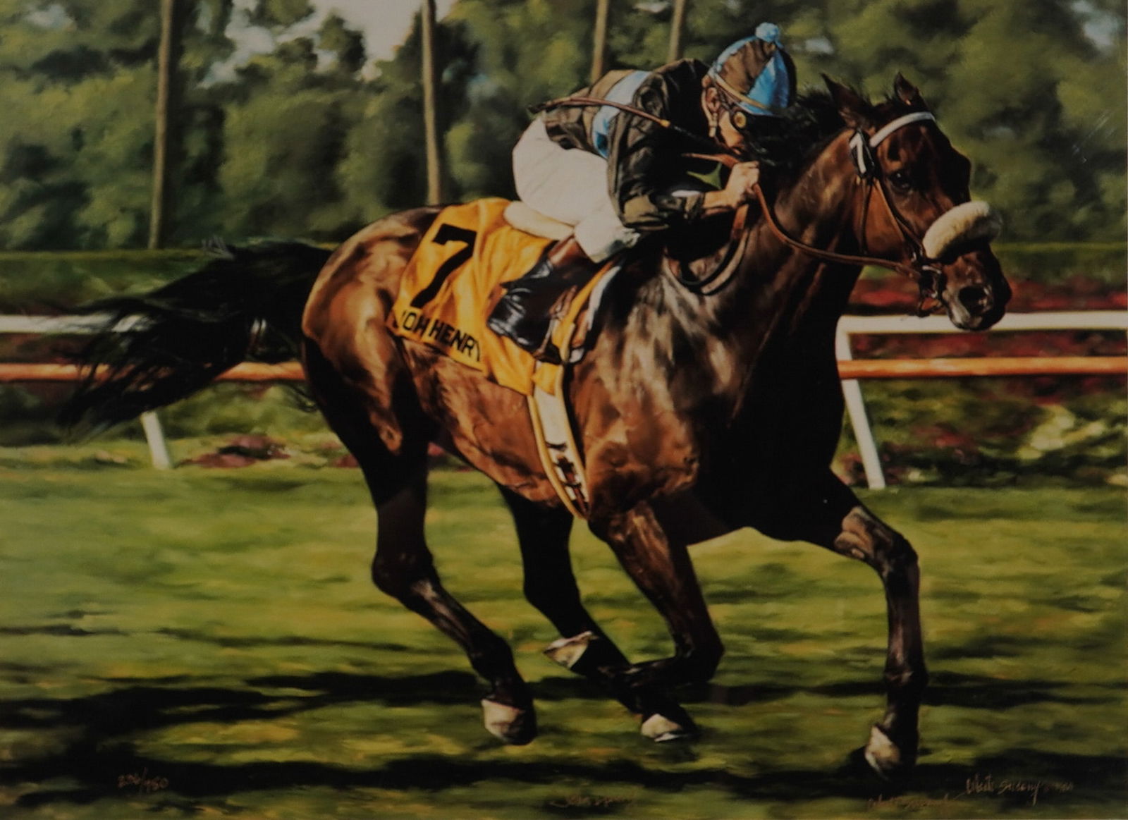 Celeste Susany (American b.1952) Offset Lithograph, Signed & Numbered (1 of 8)