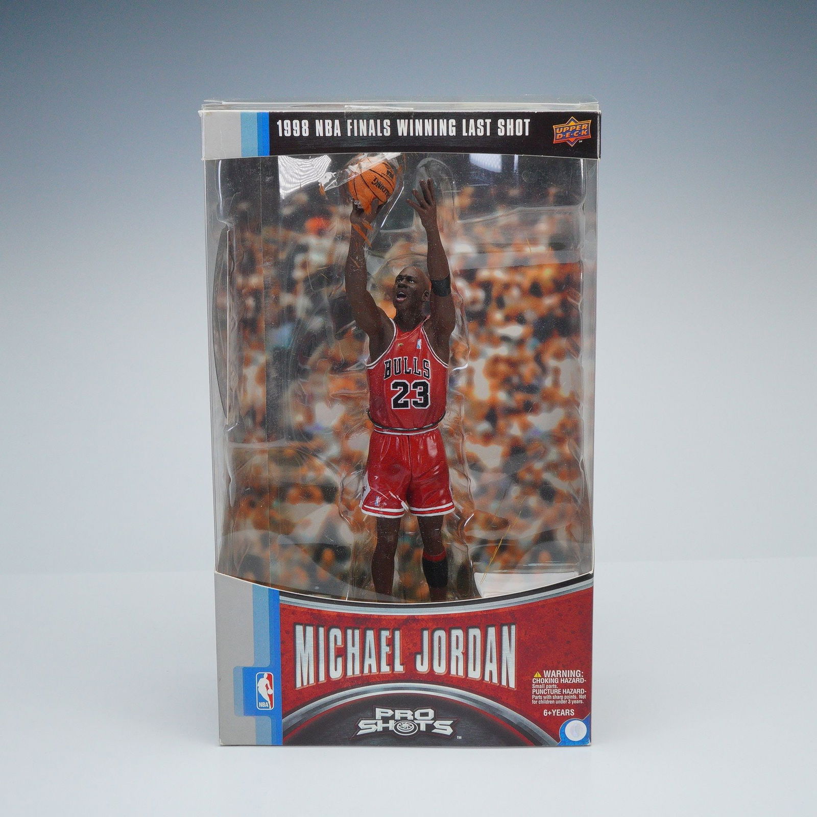 Michael Jordan 1998 Finals Last Shot Figure, Upper Deck Pro Shots (1 of 6)