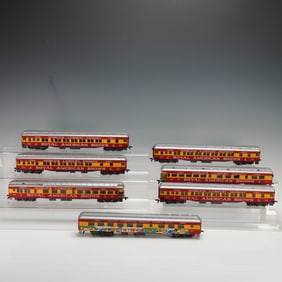 7pc Rivarossi HO Scale Passenger Cars