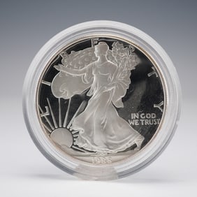 1988-S American Silver Eagle Type 1